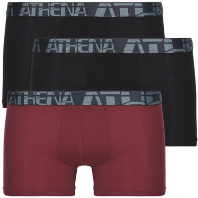 Athena Boxer 720 STRETCH MICRO Pack de 3 Nero S Athena Boxer 720 STRETCH MICRO Pack de 3 Nero S