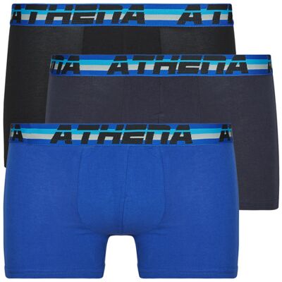 Athena Boxer 720 STRETCH COTON Pack de 3 Nero S Athena Boxer 720 STRETCH COTON Pack de 3 Nero S