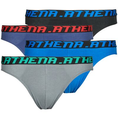 Athena Slip MY PETITS PRIX Pack de 4 Blu S Athena Slip MY PETITS PRIX Pack de 4 Blu S
