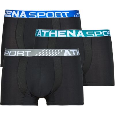 Athena Boxer FRESH Pack de 3 Nero L Athena Boxer FRESH Pack de 3 Nero L