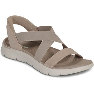 Skechers Sandali bassi GO WALK FLEX SANDAL GLIMMER UP Beige 37 Skechers Sandali bassi GO WALK FLEX SANDAL GLIMMER UP Beige 37