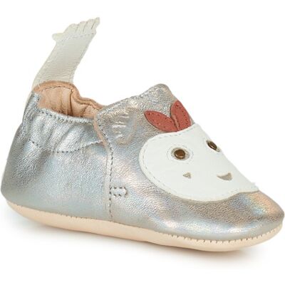 Easy Peasy Ballerine bambina MY BLUMOO POMME Argento 0-6 mesi Easy Peasy Ballerine bambina MY BLUMOO POMME Argento 0-6 mesi