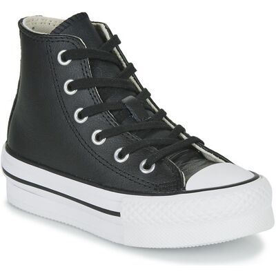 Converse Scarpe bambini Chuck Taylor All Star Eva Lift Leather Foundation Hi Nero 33 Converse Scarpe bambini Chuck Taylor All Star Eva Lift Leather Foundation Hi Nero 33