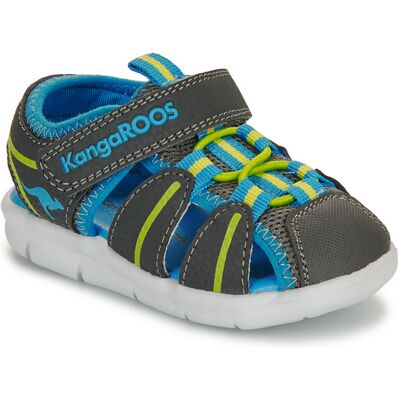 Kangaroos Sandali bambini K-Grobi Grigio 22 Kangaroos Sandali bambini K-Grobi Grigio 22