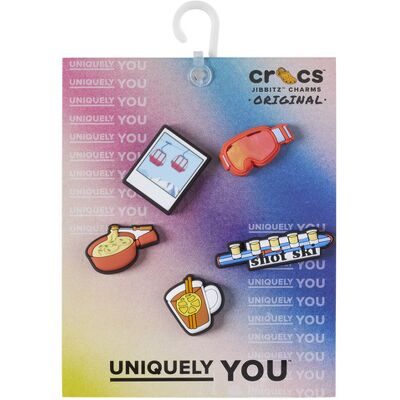 Crocs Accessori scarpe JIBBITZ APRES FOOD AND DRINK 5 PACK Multicolore Unica Crocs Accessori scarpe JIBBITZ APRES FOOD AND DRINK 5 PACK Multicolore Unica