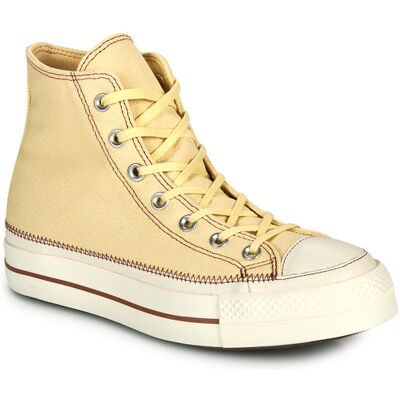 Converse Sneakers alte CHUCK TAYLOR ALL STAR LIFT PLATFORM CONTRAST STITCHING Beige 38 Converse Sneakers alte CHUCK TAYLOR ALL STAR LIFT PLATFORM CONTRAST STITCHING Beige 38
