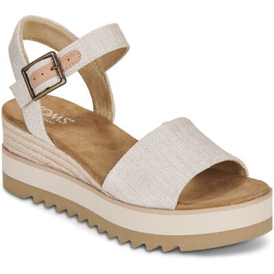 Toms Sandali con zeppa DIANA Bianco 37 1/2 Toms Sandali con zeppa DIANA Bianco 37 1/2