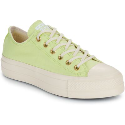 Converse Chuck Taylor All Star Lift Ox Verde - Scarpe Converse Chuck Taylor All Star Lift Ox Verde - Scarpe
