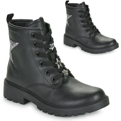 Geox Stivaletti bambini J CASEY GIRL Nero 28 Geox Stivaletti bambini J CASEY GIRL Nero 28