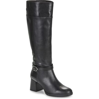 Geox Stivali con tacco D WALK PLEASURE 55 Nero 39 Geox Stivali con tacco D WALK PLEASURE 55 Nero 39