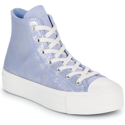 Converse Sneakers alte CHUCK TAYLOR ALL STAR LIFT PLATFORM SUEDE SHIMMER Blu 39 Converse Sneakers alte CHUCK TAYLOR ALL STAR LIFT PLATFORM SUEDE SHIMMER Blu 39