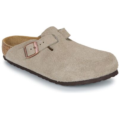 Scarpe bambini BIRKENSTOCK Boston Kids LEVE Taupe Beige 34 Scarpe bambini BIRKENSTOCK Boston Kids LEVE Taupe Beige 34