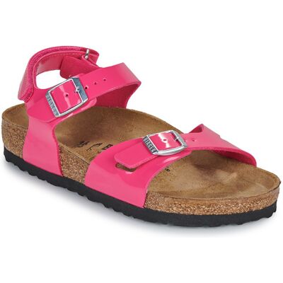 Sandali bassi BIRKENSTOCK Rio AS Kids BF Patent Fuchsia Tulip Rosa 36 Sandali bassi BIRKENSTOCK Rio AS Kids BF Patent Fuchsia Tulip Rosa 36