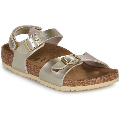 Sandali bassi BIRKENSTOCK Rio AS Kids BF Electric Metallic Gold Oro 32 Sandali bassi BIRKENSTOCK Rio AS Kids BF Electric Metallic Gold Oro 32