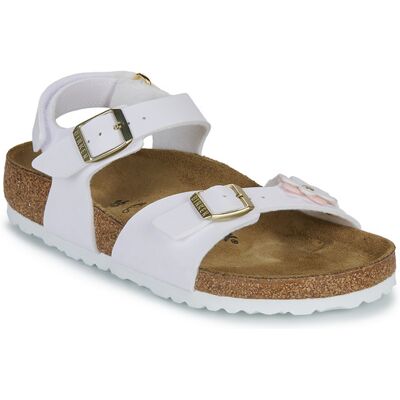 Sandali bassi BIRKENSTOCK Rio AS Kids Flowers BF White Bianco 37 Sandali bassi BIRKENSTOCK Rio AS Kids Flowers BF White Bianco 37