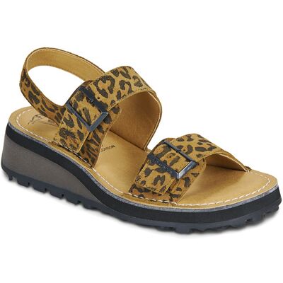 Fly London Sandali con zeppa HEIF Giallo 37 Fly London Sandali con zeppa HEIF Giallo 37