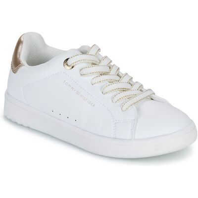 Tommy Hilfiger JACK Scarpe - Sneakers Casual Ragazze, Bianco, Taglie 30-34 Tommy Hilfiger JACK Scarpe - Sneakers Casual Ragazze, Bianco, Taglie 30-34