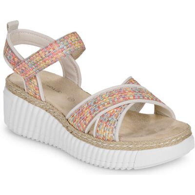 Sandali con zeppa Tom Tailor VALLY Multicolore 37 Sandali con zeppa Tom Tailor VALLY Multicolore 37