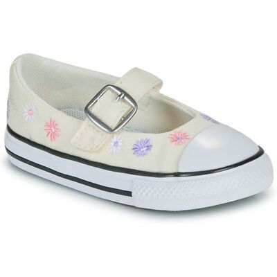 Converse Ballerine bambina CHUCK TAYLOR ALL STAR DAINTY MARY JANE FLORAL EASY ON Beige 24 Converse Ballerine bambina CHUCK TAYLOR ALL STAR DAINTY MARY JANE FLORAL EASY ON Beige 24