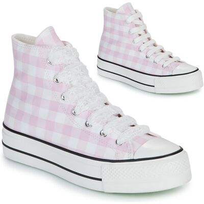 Converse Pink Chuck Taylor All Star Platform Scarpe - Scarpe Converse Pink Chuck Taylor All Star Platform Scarpe - Scarpe