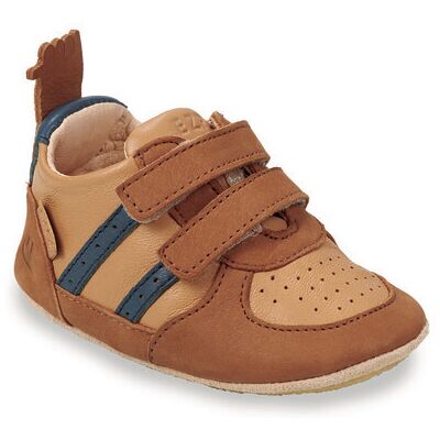Easy Peasy Pantofole bambini MY RUNBLU VELCRO Marrone 18 / 19 Easy Peasy Pantofole bambini MY RUNBLU VELCRO Marrone 18 / 19