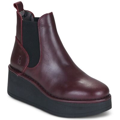 Fly London Stivaletti HELY Rosso 36 Fly London Stivaletti HELY Rosso 36