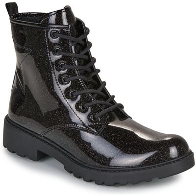 Geox Stivaletti bambini J CASEY GIRL GLITTER Nero 39 Geox Stivaletti bambini J CASEY GIRL GLITTER Nero 39