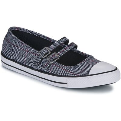 Converse Ballerine CHUCK TAYLOR ALL STAR DAINTY MARY JANE PLAID Grigio 37 Converse Ballerine CHUCK TAYLOR ALL STAR DAINTY MARY JANE PLAID Grigio 37