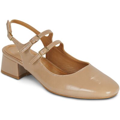 JB Martin Ballerine VIANNE Marrone 38 JB Martin Ballerine VIANNE Marrone 38