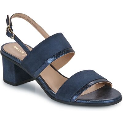 Geox Sandali con tacco D AURELY 50 Blu 39 Geox Sandali con tacco D AURELY 50 Blu 39