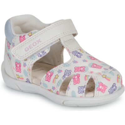 Geox Sandali bassi B SANDAL ZAPITO GIRL Bianco 24 Geox Sandali bassi B SANDAL ZAPITO GIRL Bianco 24