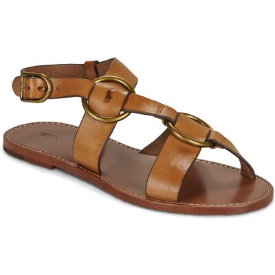 Sandali bassi Polo Ralph Lauren POLO RING SANDAL Marrone 36 Sandali bassi Polo Ralph Lauren POLO RING SANDAL Marrone 36
