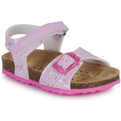 Geox Sandali bassi B SANDAL CHALKI GIRL Rosa 21 Geox Sandali bassi B SANDAL CHALKI GIRL Rosa 21