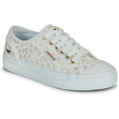 Mustang Sneakers basse 26M0232009-WHITE-GOLD Bianco 36 Mustang Sneakers basse 26M0232009-WHITE-GOLD Bianco 36