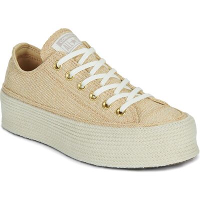 Converse Sneakers basse Chuck Taylor All Star Lift Espadrille Beige 37 Converse Sneakers basse Chuck Taylor All Star Lift Espadrille Beige 37