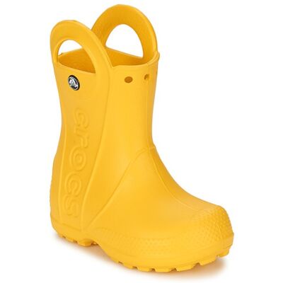 Crocs Stivali bambini HANDLE IT RAIN BOOT KIDS Giallo 32 / 33 Crocs Stivali bambini HANDLE IT RAIN BOOT KIDS Giallo 32 / 33
