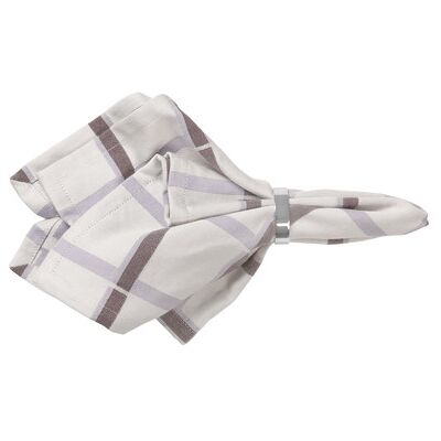 Broste Copenhagen Zappa Set di 2 Tovaglioli Viola Broste Copenhagen Zappa Set di 2 Tovaglioli Viola