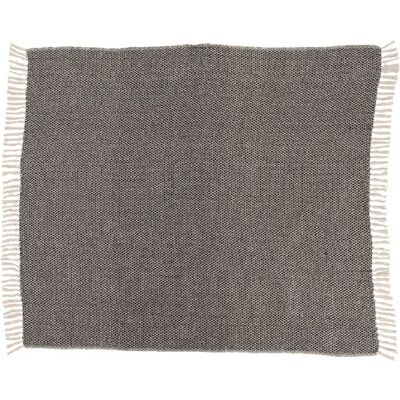 Mylittleplace FIORITE - Plaid Nero - Accogliente & Elegante Mylittleplace FIORITE - Plaid Nero - Accogliente & Elegante