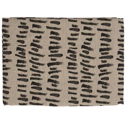 Côté Table BRUSH Tovaglia Nera 170x320 cm - Tovaglia Côté Table BRUSH Tovaglia Nera 170x320 cm - Tovaglia