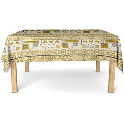 Nydel COCOTTE Tovaglia Gialla - Impermeabile & Resistente Nydel COCOTTE Tovaglia Gialla - Impermeabile & Resistente