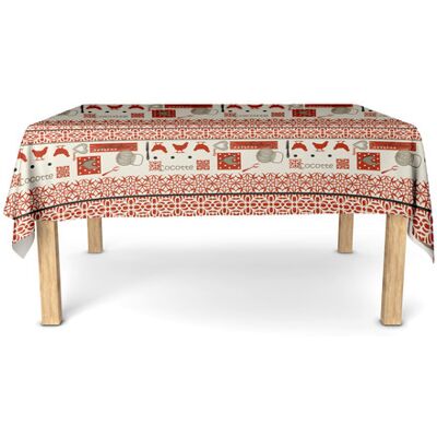 Tovaglia Rossa Nydel COCOTTE Impermeabile - Tovaglia Tovaglia Rossa Nydel COCOTTE Impermeabile - Tovaglia