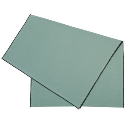 Côté Table Tovaglia CORINO Verde 50x160 cm Côté Table Tovaglia CORINO Verde 50x160 cm