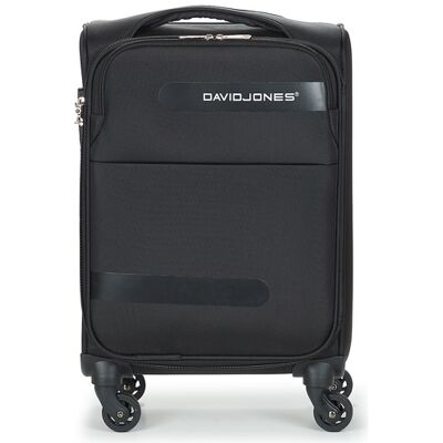 David Jones Valigia morbida BA-5049-3 CABIN 38L Nero Unica David Jones Valigia morbida BA-5049-3 CABIN 38L Nero Unica
