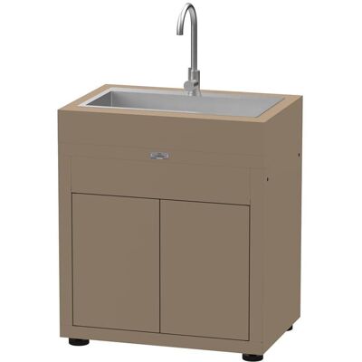 Le Marquier Mobile con lavello integrato 80 x 55 cm sabbia Le Marquier Mobile con lavello integrato 80 x 55 cm sabbia
