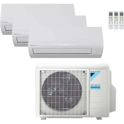 Climatizzatore Daikin Sensira Triplo Split - 9000+9000+12000BTU, 2.5kW+2.5kW+3.5kW, Wi-Fi Climatizzatore Daikin Sensira Triplo Split - 9000+9000+12000BTU, 2.5kW+2.5kW+3.5kW, Wi-Fi