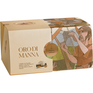 Fiasconaro Colomba Oro di Manna Con cioccolato gianduia 1kg Fiasconaro Colomba Oro di Manna Con cioccolato gianduia 1kg