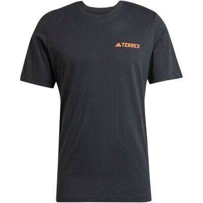 Adidas Uomo TX MOUNTAIN TEE - JW3558 nero M Adidas Uomo TX MOUNTAIN TEE - JW3558 nero M