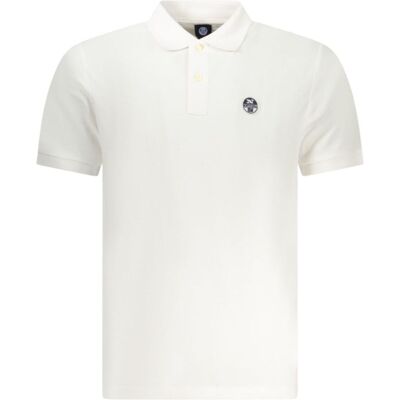 North Sails Uomo POLO S/S W/PATCH - 99 5000 bianco L North Sails Uomo POLO S/S W/PATCH - 99 5000 bianco L