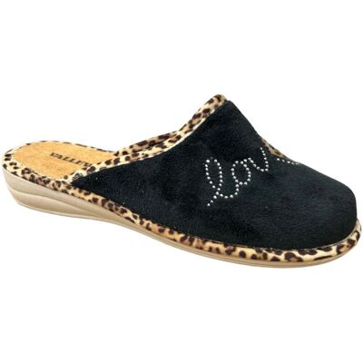 Valleverde Pantofole e Ciabatte Donna - 28790 nero 36 Valleverde Pantofole e Ciabatte Donna - 28790 nero 36