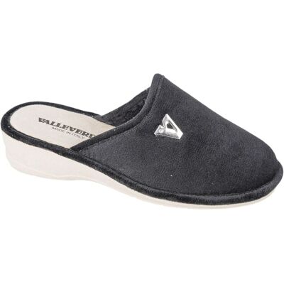 Valleverde Pantofole e Ciabatte Donna - 55122 nero 37 Valleverde Pantofole e Ciabatte Donna - 55122 nero 37